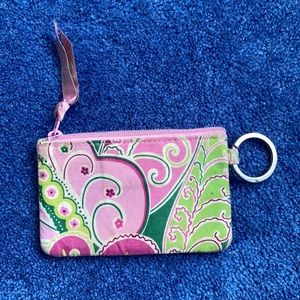 Vera Bradley ID Keychain Wallet
